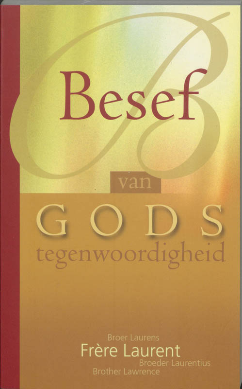 Omslag van Besef van Gods tegenwoordigheid
