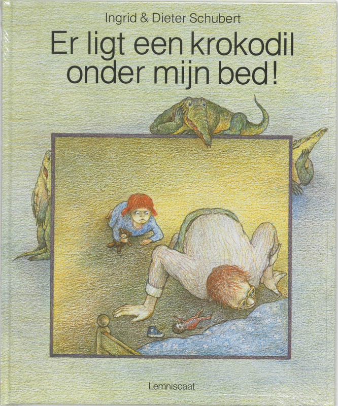 Omslag van Er ligt een krokodil onder mijn bed!