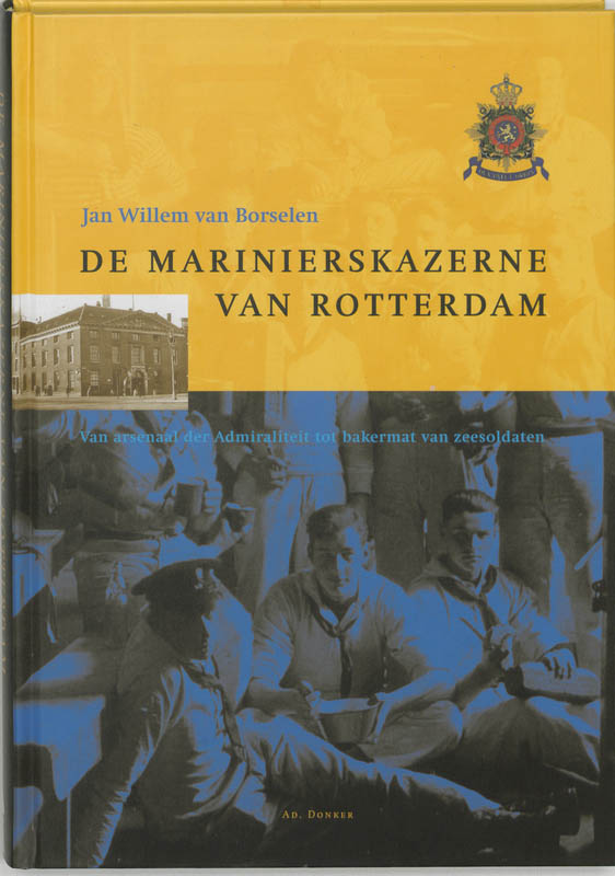 Omslag van De marinierskazerne van Rotterdam