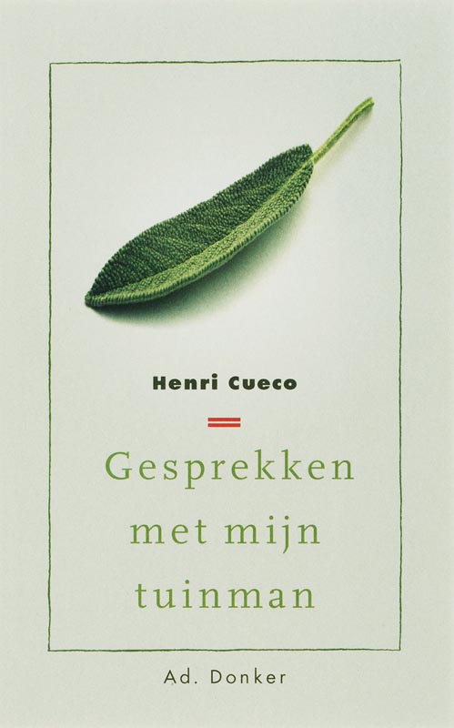 Omslag van Gesprekken met mijn tuinman