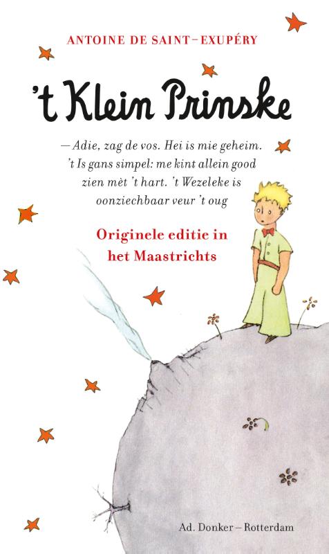 Omslag van 't Klein prinske