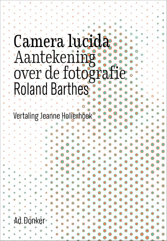 Omslag van Camera lucida