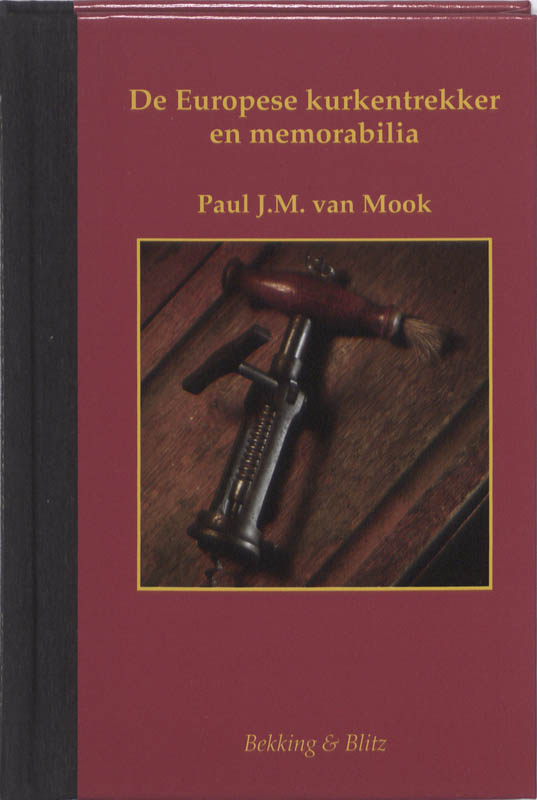 Omslag van de europese kurkentrekkers en memorabilia
