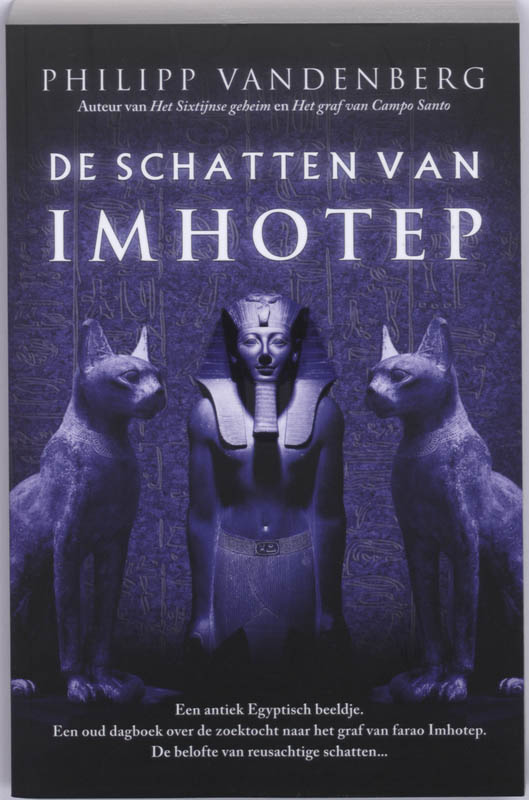 Omslag van De schatten van Imhotep