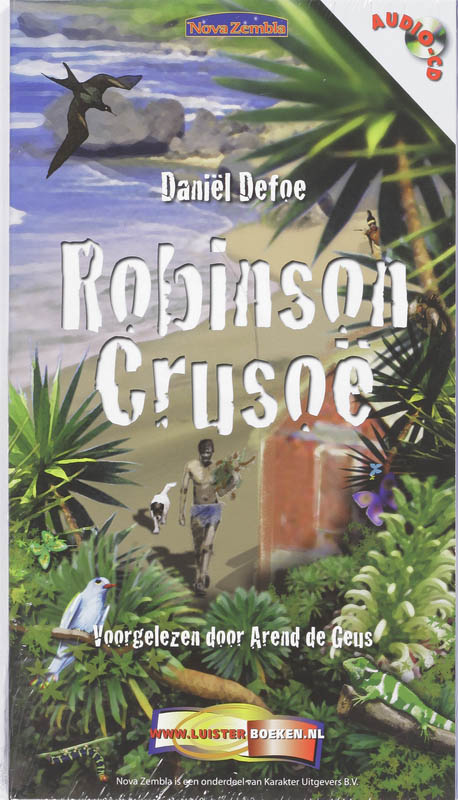 Omslag van Robinson Crusoe