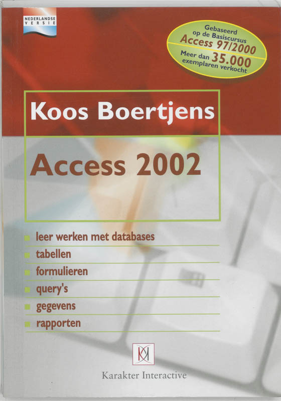 Omslag van Access 2002