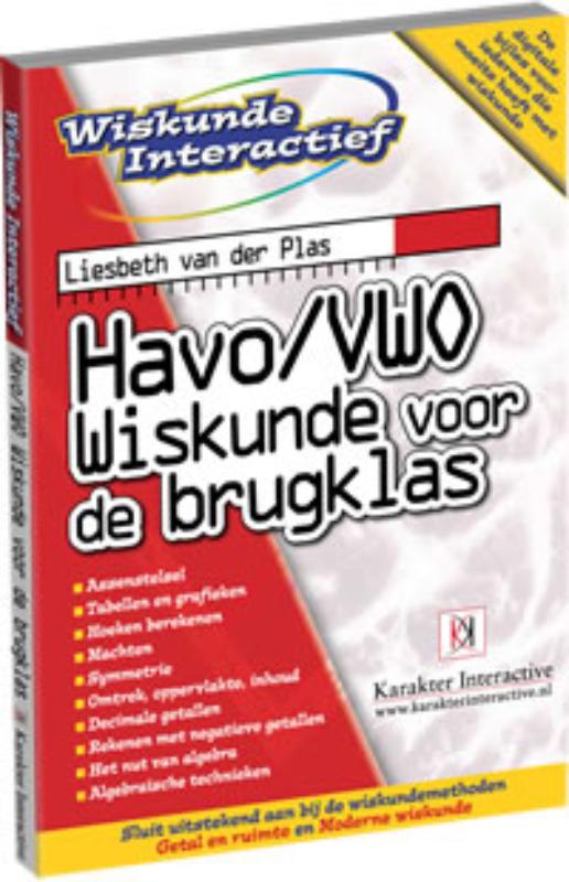 Omslag van Wiskunde voor de brugklas