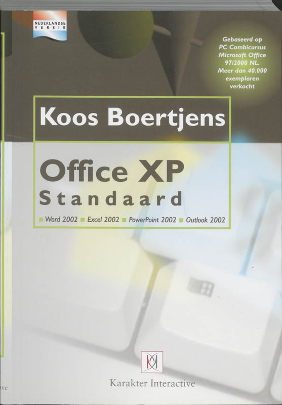 Omslag van Office XP standaard