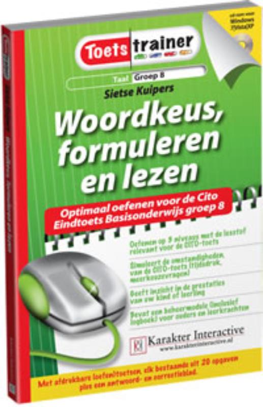 Omslag van Woordkeus, formuleren en lezen