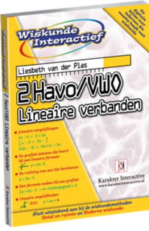 Omslag van 2Havo/vwo Lineaire verbanden