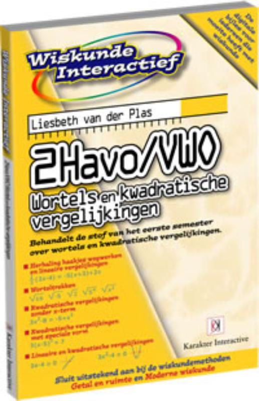 Omslag van 2Havo/vwo Wortels en kwadratische vergelijkingen
