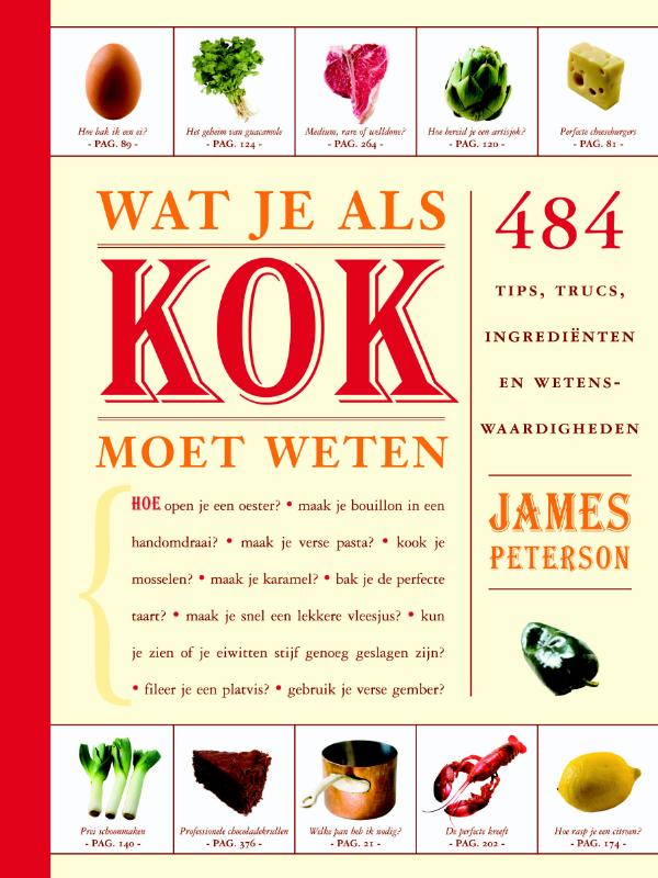 Omslag van Wat je als kok moet weten