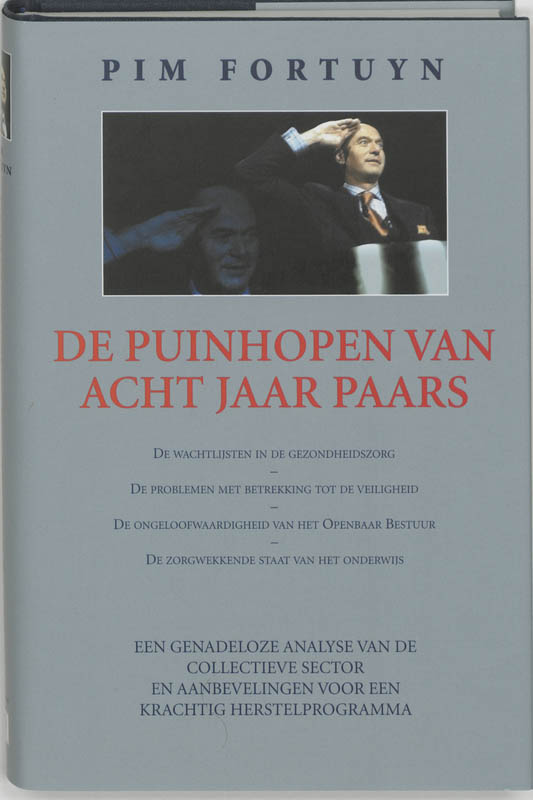 Omslag van De puinhopen van acht jaar Paars