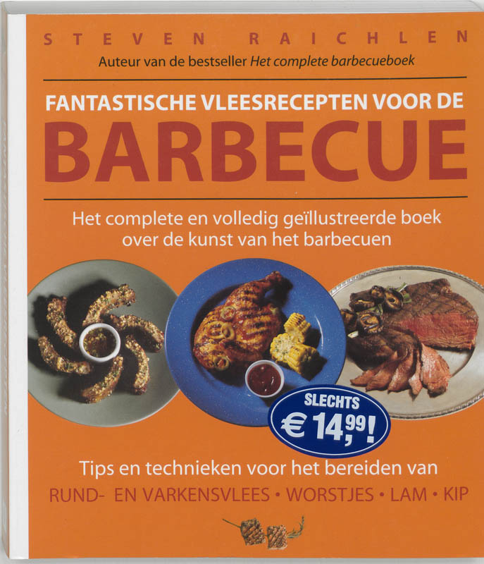 Omslag van Fantastische vleesrecepten voor de barbecue