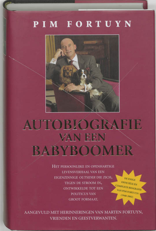 Omslag van Autobiografie van een babyboomer