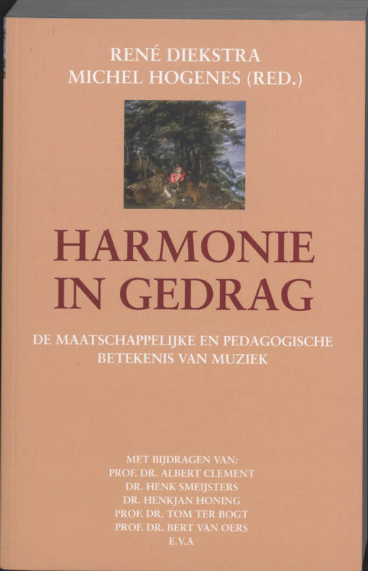 Omslag van Harmonie in gedrag