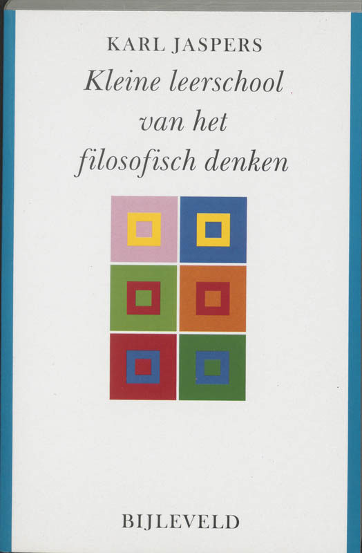 Omslag van Kleine leerschool van het filosofisch denken