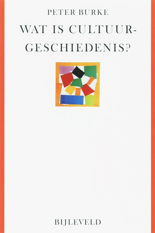 Omslag van Wat is cultuurgeschiedenis?