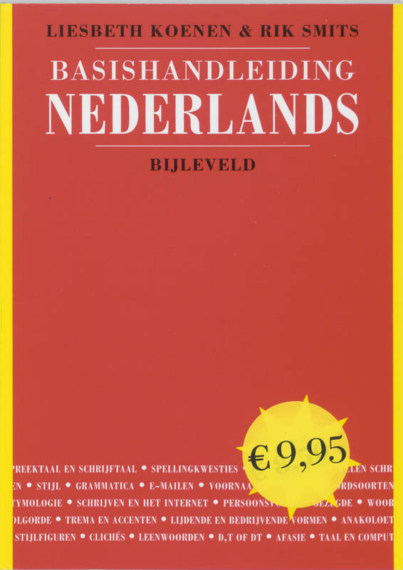 Omslag van Basishandleiding Nederlands