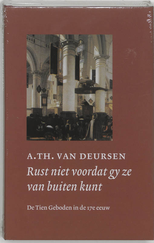 Omslag van Rust niet voordat gy ze van buiten kunt