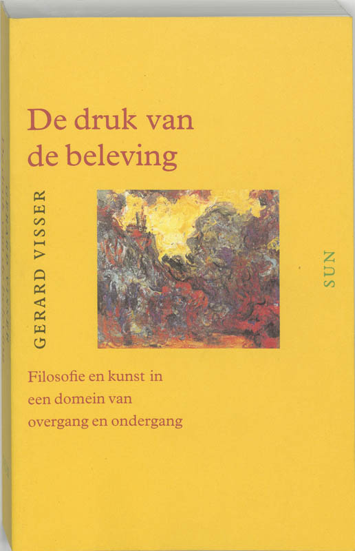 Omslag van De druk van de beleving