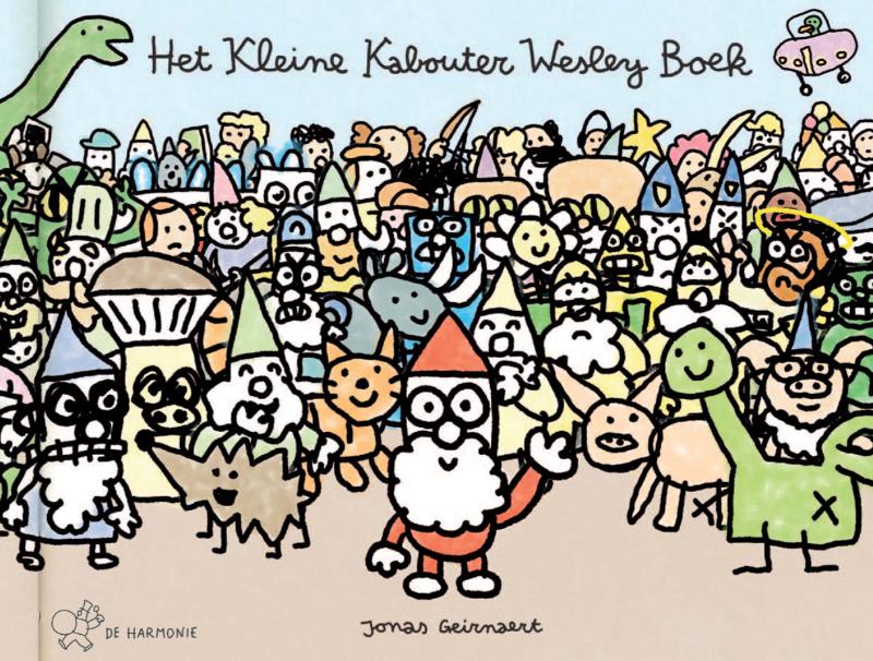 Omslag van Het Kleine Kabouter Wesley Boek