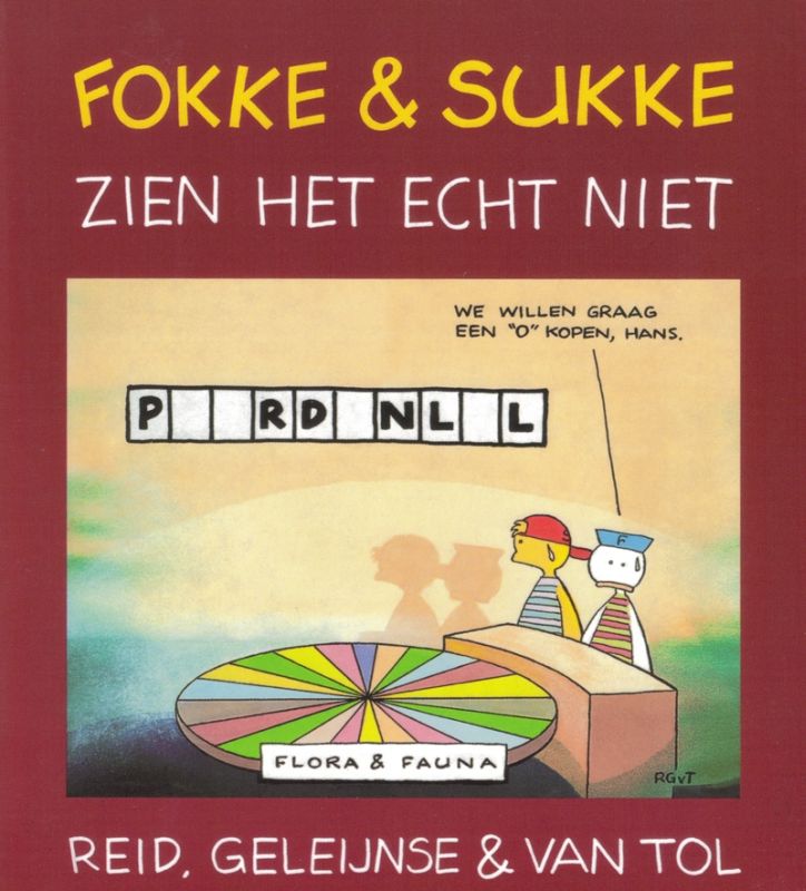 Omslag van Fokke en Sukke zien het echt niet