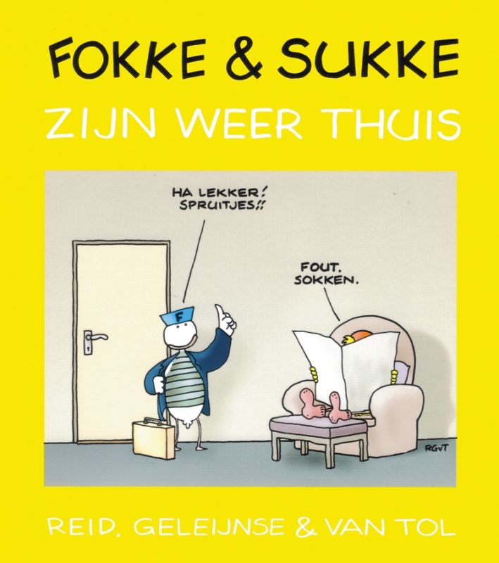 Omslag van Fokke en Sukke zijn weer thuis