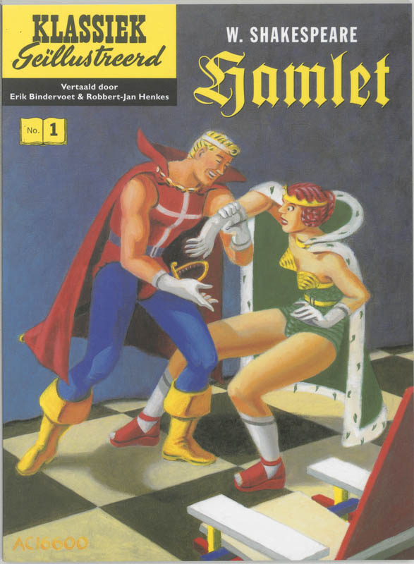 Omslag van De tragedie van Hamlet, prins van Denemarken
