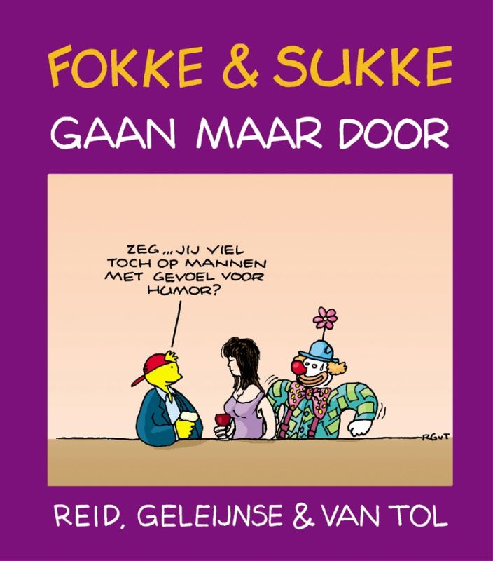 Omslag van Fokke en Sukke gaan maar door