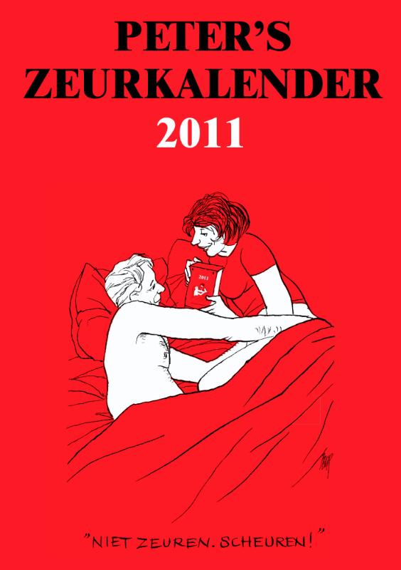 Omslag van Peter's Zeurkalender 2011