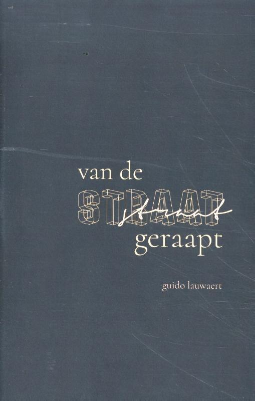 Omslag van Van de straat geraapt
