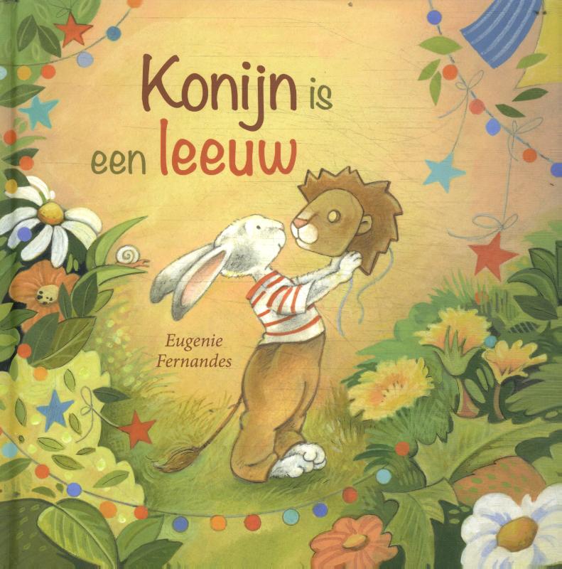Omslag van Konijn is een leeuw