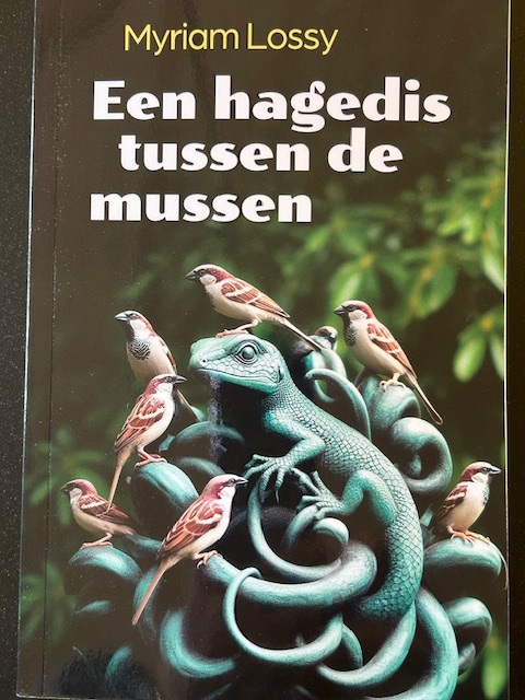 Omslag van Een hagedis tussen de mussen