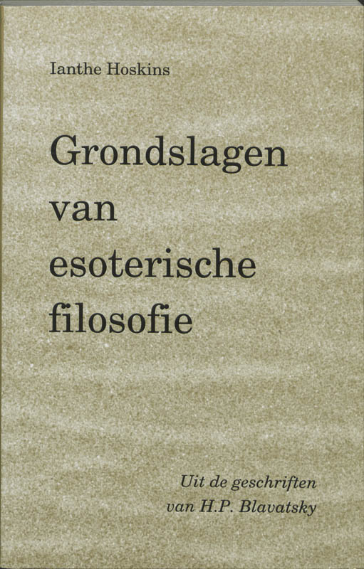 Omslag van Grondslagen van esoterische filosofie