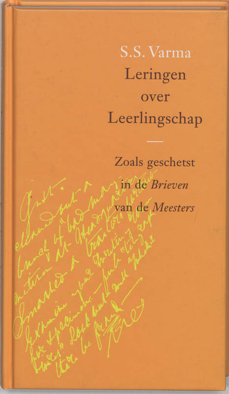 Omslag van Leringen over leerlingschap