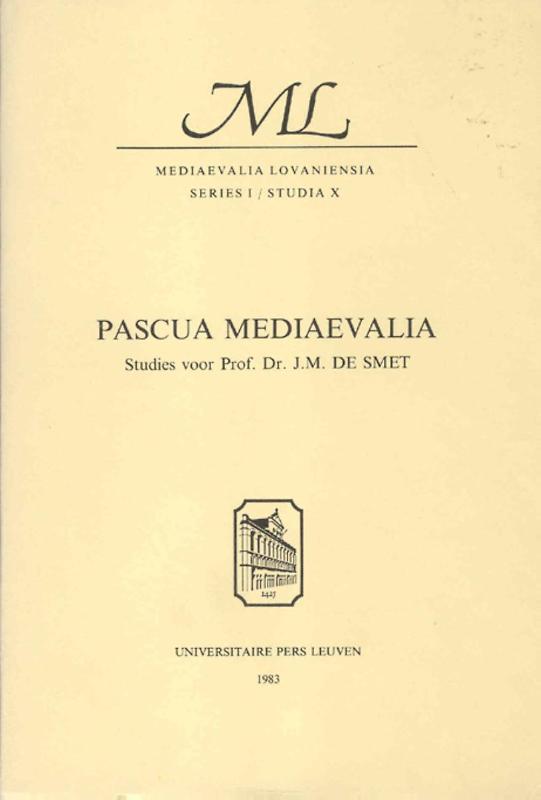 Omslag van Pascua mediaevalia