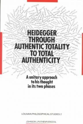 Omslag van Heidegger through authentic etc.