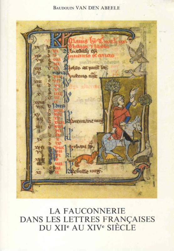 Omslag van Fauconnerie lettres francaises 12e-14es