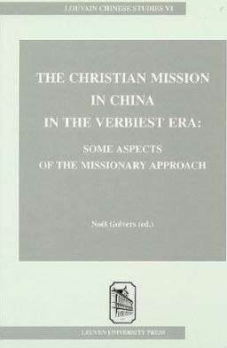 Omslag van The Christian Mission in China in the Verbiest Era