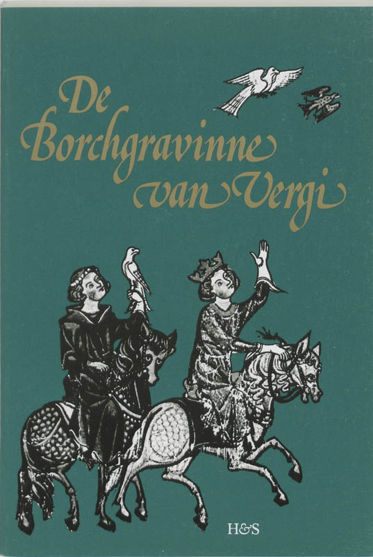 Omslag van De Borchgravinne van Vergi