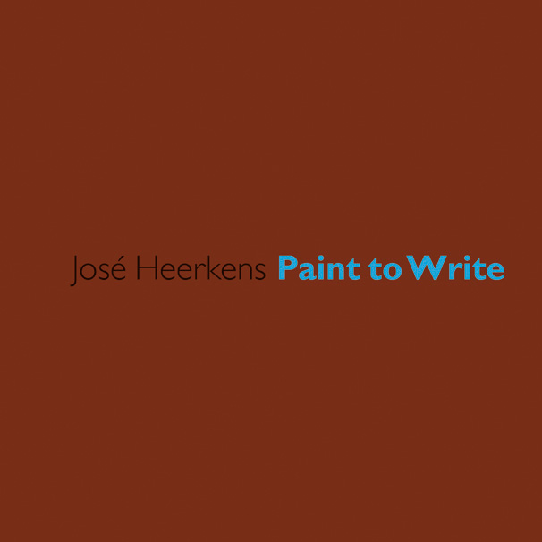 Omslag van José Heerkens - Paint to Write