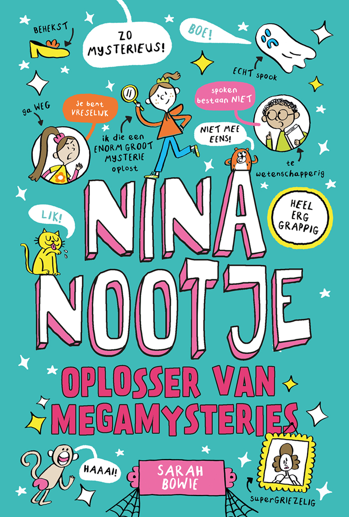 Omslag van Nina Nootje: Oplosser van megamysteries