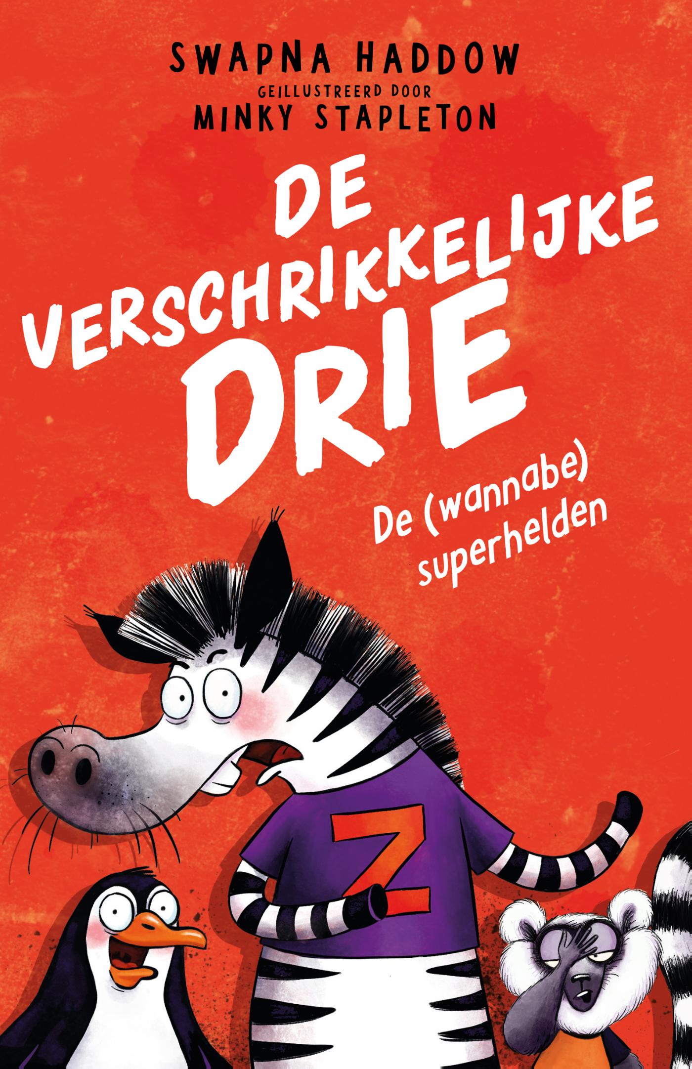 Omslag van De (wannabe) superhelden
