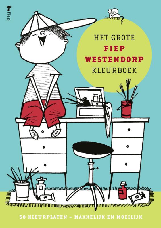 Omslag van Het grote Fiep Westendorp kleurboek