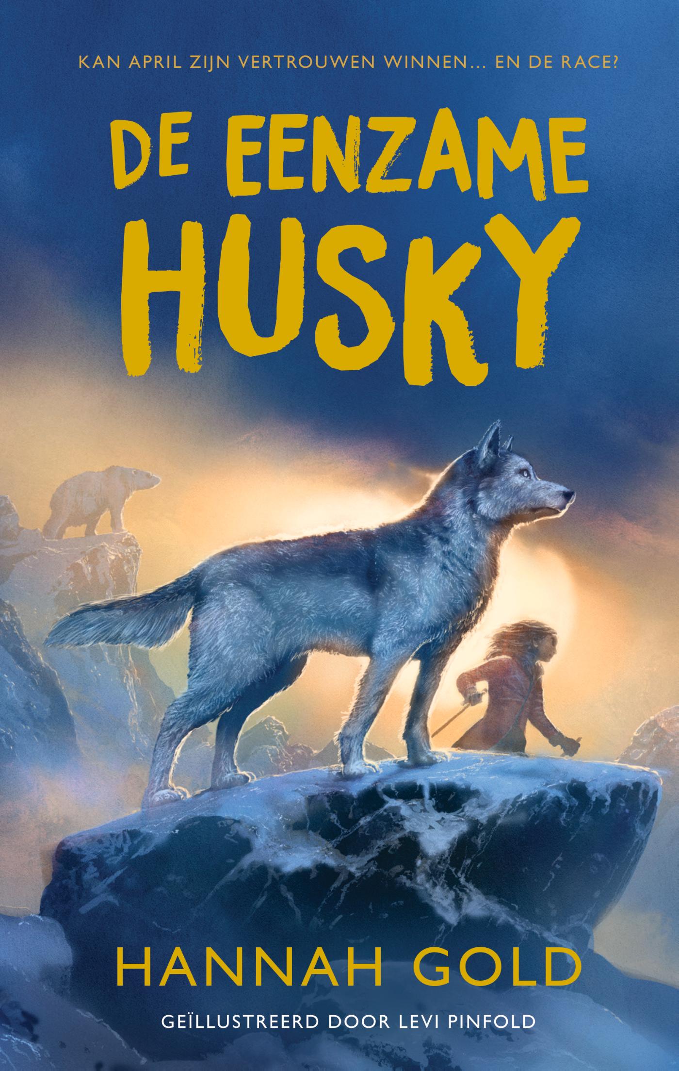 Omslag van De eenzame husky