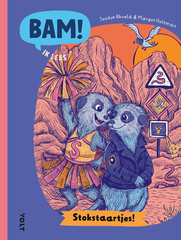 Omslag van BAM! Ik lees: Stokstaartjes!