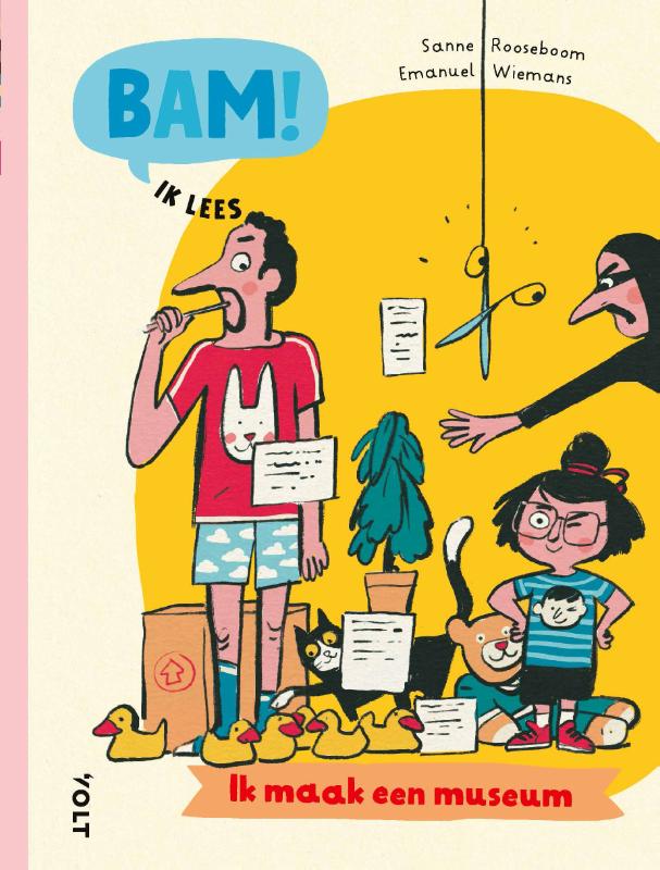 Omslag van BAM! Ik lees: Ik maak een museum