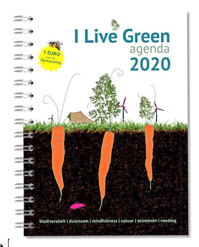 Omslag van I Live Green agenda 2020