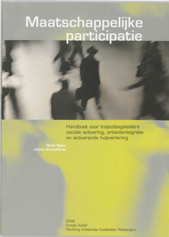 Omslag van Maatschappelijke participatie